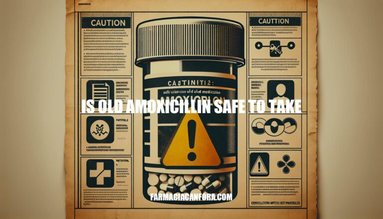 Is Old Amoxicillin Safe to Take: A Comprehensive Guide