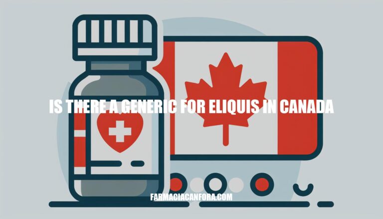 Is There a Generic for Eliquis in Canada?