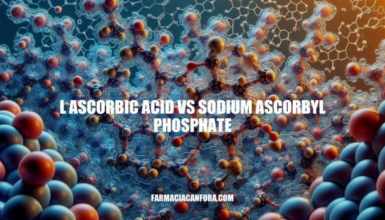 L-Ascorbic Acid vs Sodium Ascorbyl Phosphate: A Comparison in Skincare