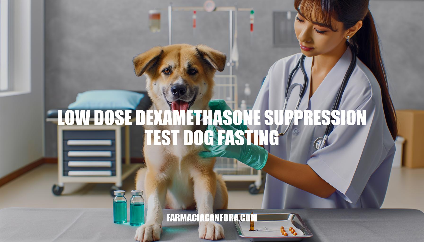 Low Dose Dexamethasone Suppression Test for Dogs Fasting