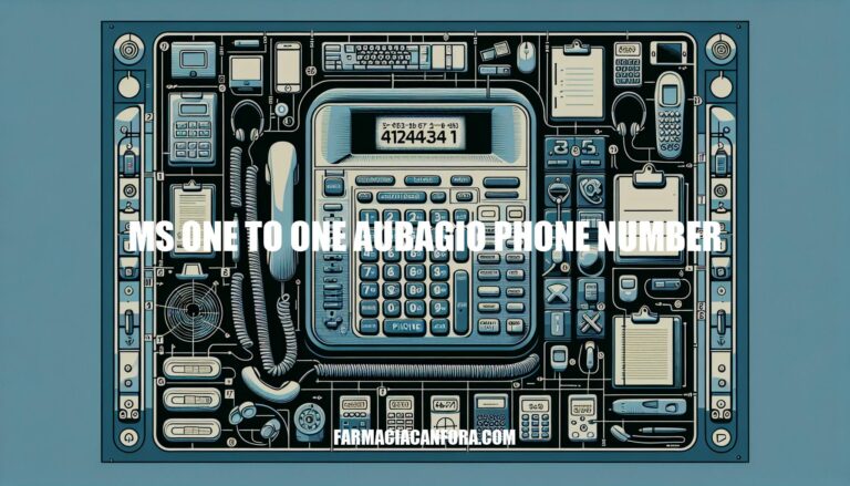 MS One to One Aubagio Phone Number: A Comprehensive Guide