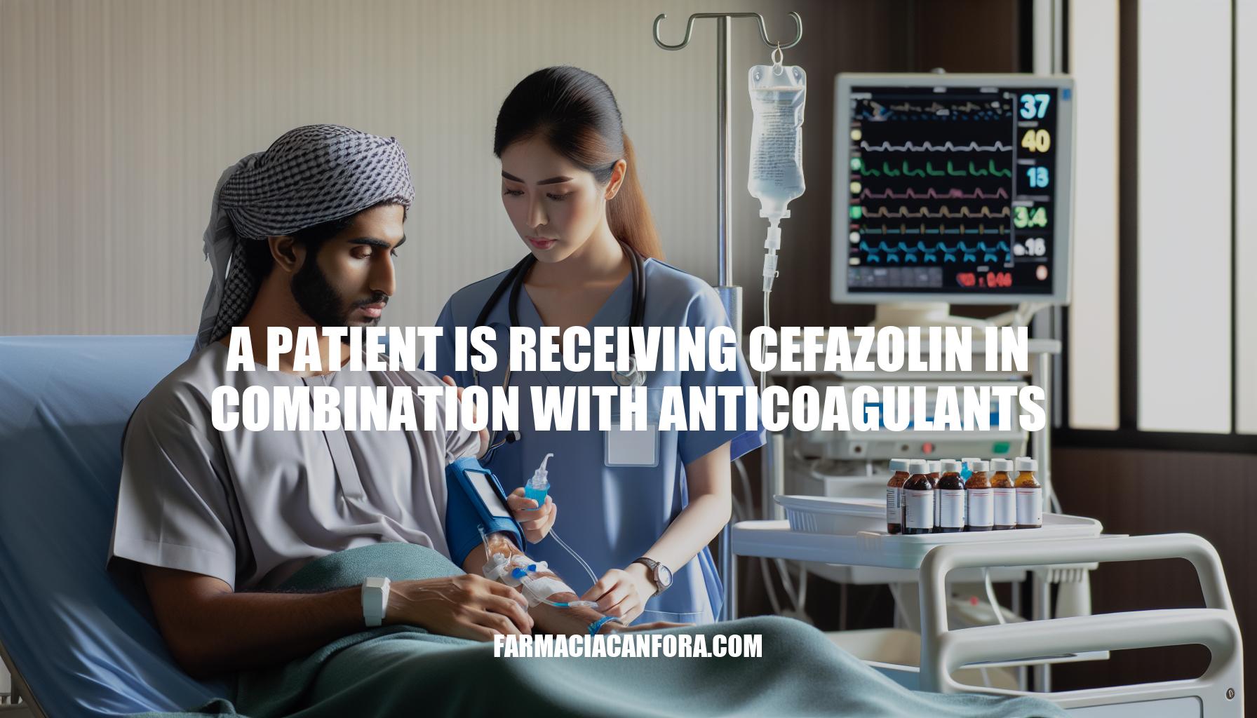 Managing a Patient Receiving Cefazolin with Anticoagulants