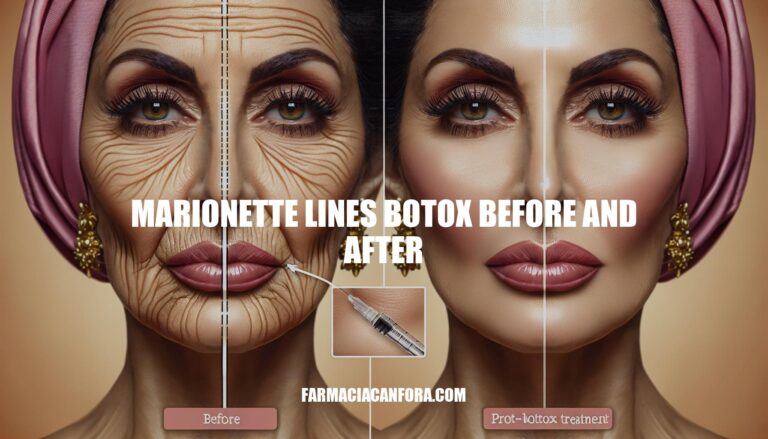 Marionette Lines Botox Before and After Guide