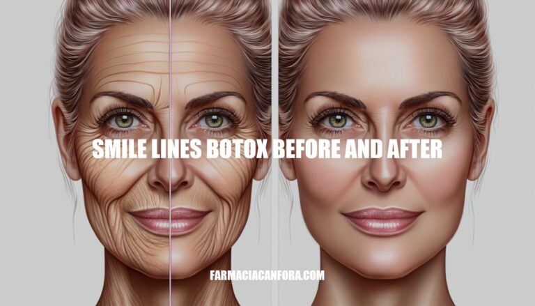 Smile Lines Botox Before and After: Transformative Results