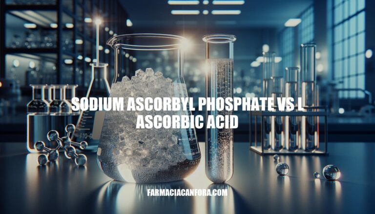 Sodium Ascorbyl Phosphate vs L-Ascorbic Acid: A Comparison