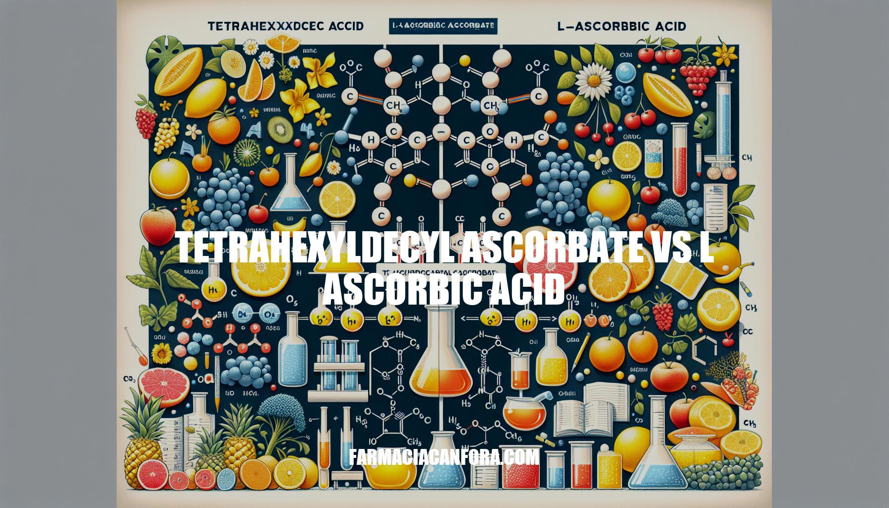 Tetrahexyldecyl Ascorbate vs L-Ascorbic Acid: A Comparative Guide