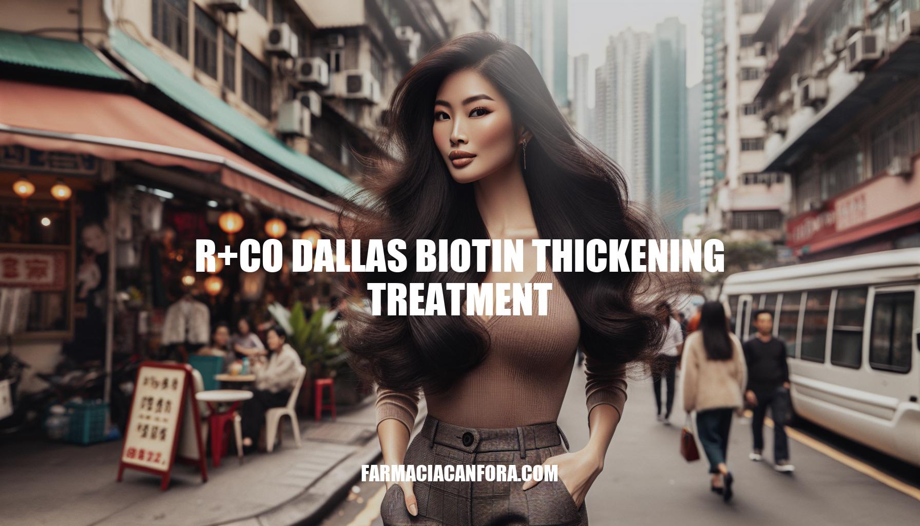 The Ultimate Guide to R+Co Dallas Biotin Thickening Treatment