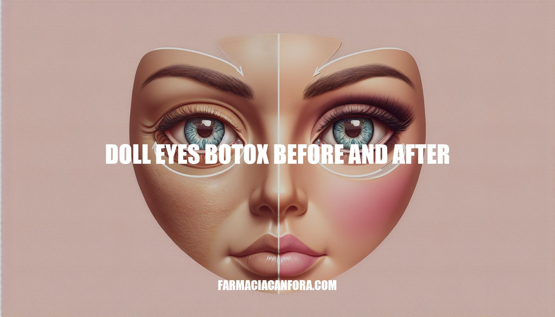 Transformative Doll Eyes Botox Before and After