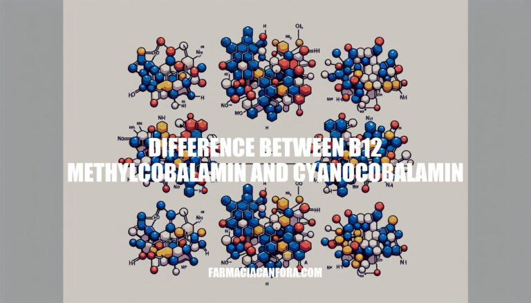 Understanding the Difference Between B12 Methylcobalamin and Cyanocobalamin