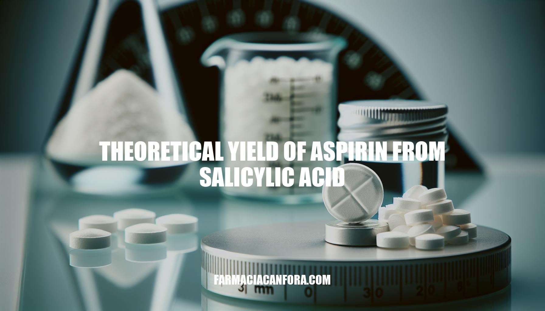 Calculating Theoretical Yield Of Aspirin From Salicylic Acid A Step By Step Guide