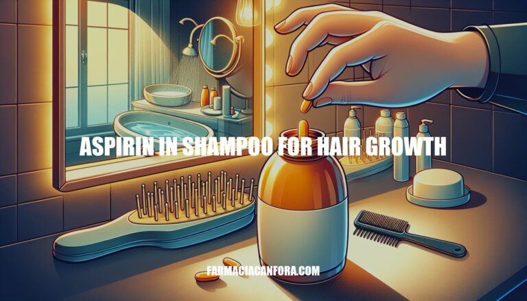 Using Aspirin in Shampoo for Hair Growth