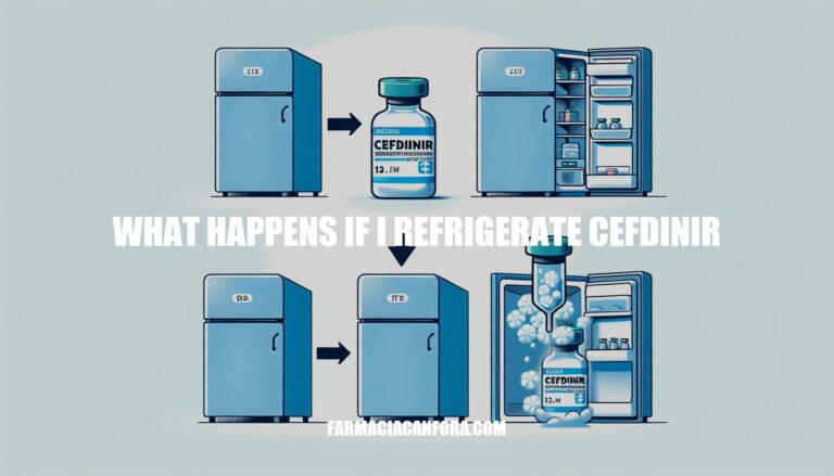What Happens If I Refrigerate Cefdinir