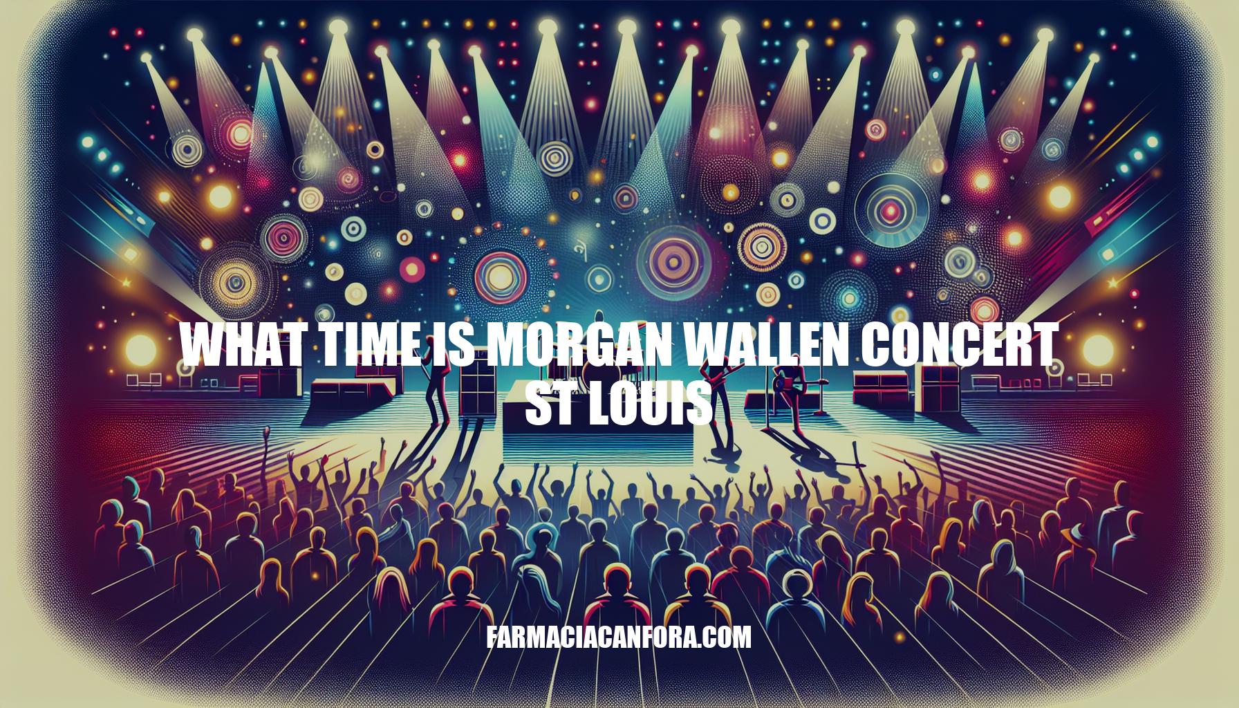 What Time is Morgan Wallen Concert St. Louis: Essential Details