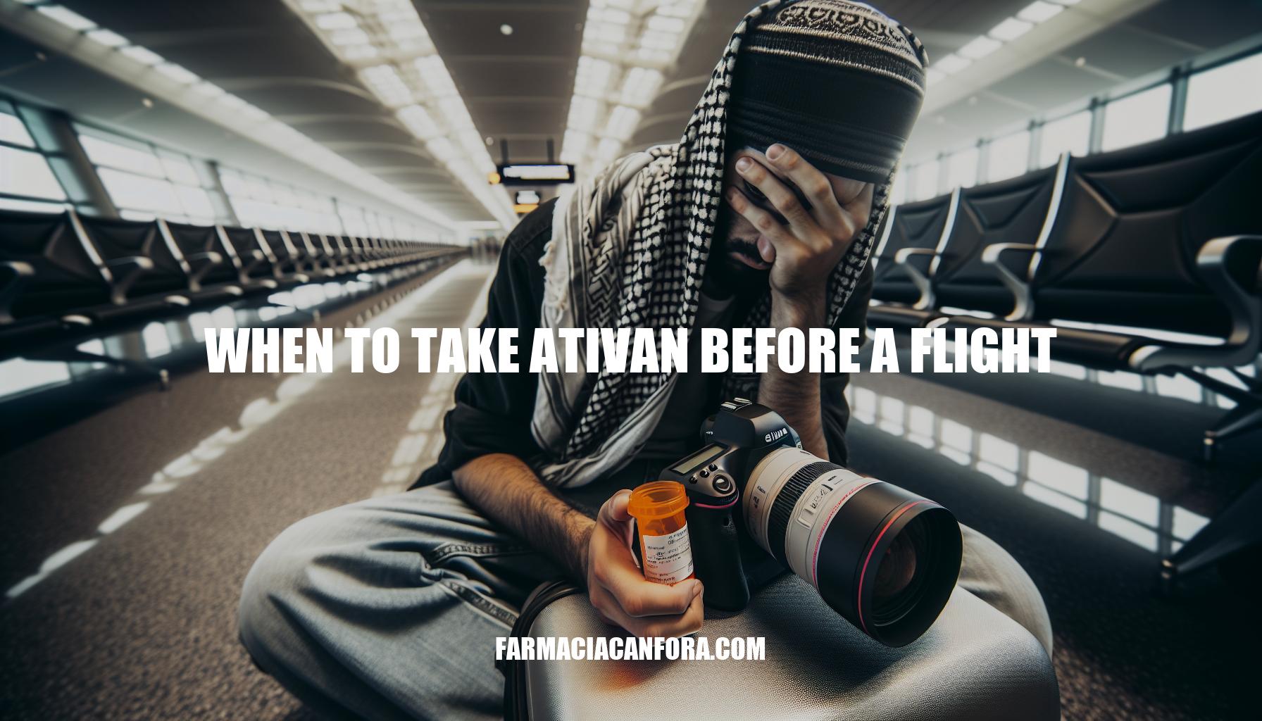When to Take Ativan Before a Flight: Ultimate Guide