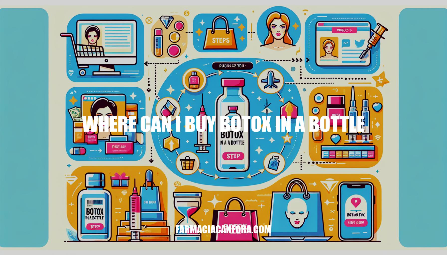 Where Can I Buy Botox in a Bottle: A Comprehensive Guide