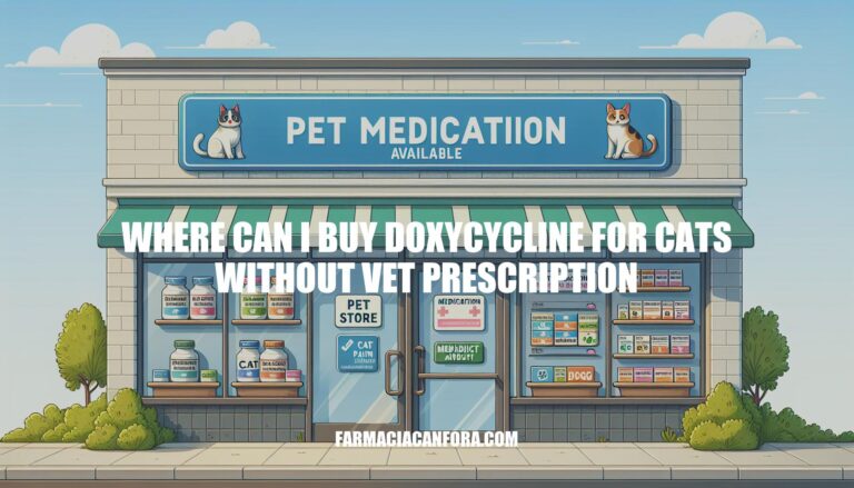 Where to Buy Doxycycline for Cats Without Vet Prescription