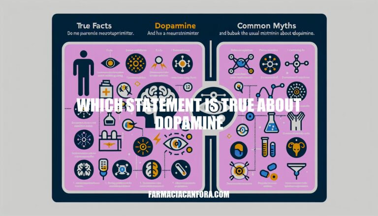 Which Statement is True About Dopamine: Facts and Myths