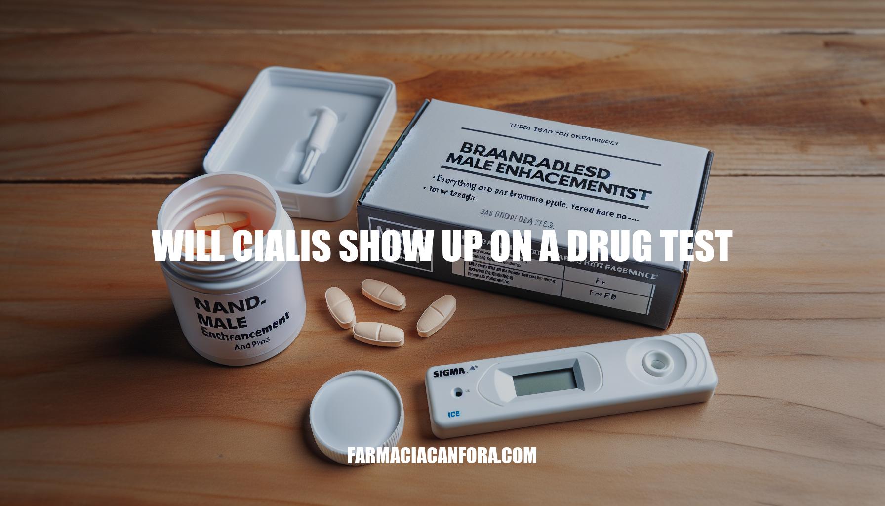 Will Cialis Show Up on a Drug Test: Fact Check