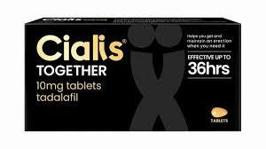 A black and gold box of Cialis pills, a medication used to treat erectile dysfunction.