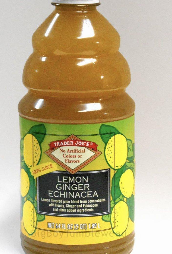 The Power of Lemon Ginger Echinacea at Trader Joe's