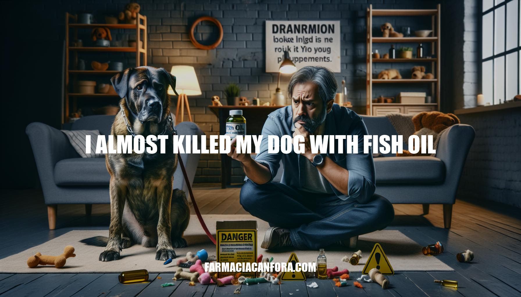Avoiding Pet Mishaps: I Almost Killed My Dog with Fish Oil