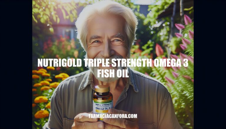 Benefits of Nutrigold Triple Strength Omega-3 Fish Oil