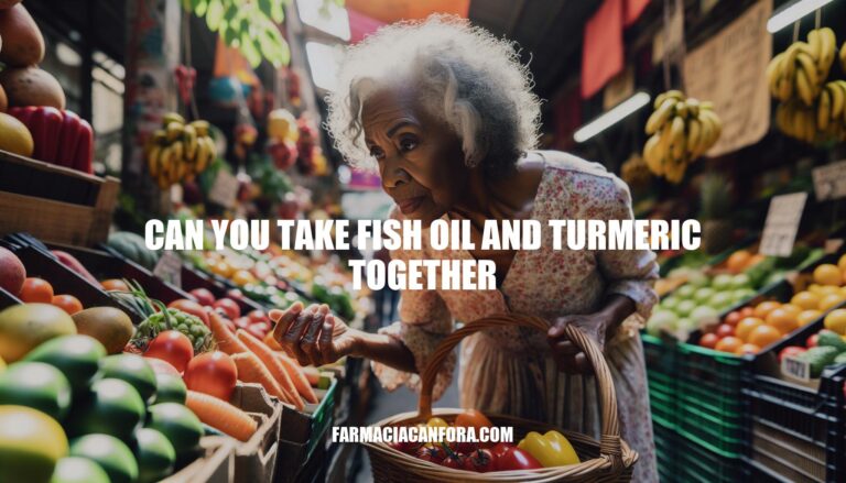 Can You Take Fish Oil and Turmeric Together: Exploring Potential Benefits and Interactions