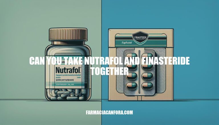 Can You Take Nutrafol and Finasteride Together: A Comprehensive Guide