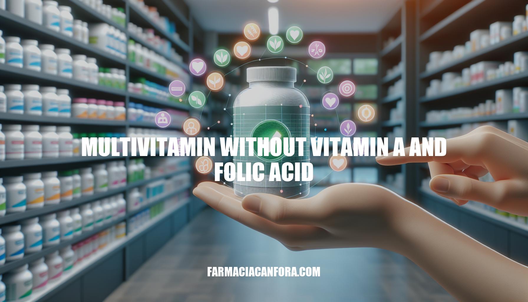 Choosing a Multivitamin Without Vitamin A and Folic Acid