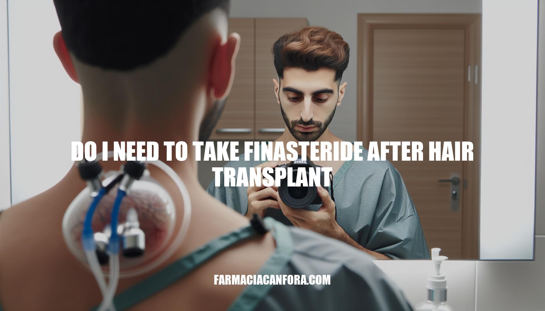 Do I Need to Take Finasteride After Hair Transplant
