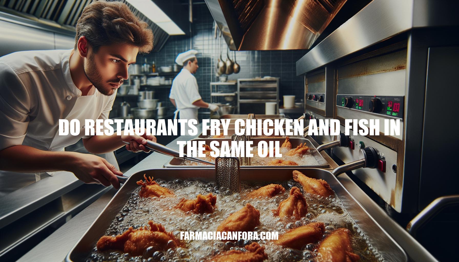 Do Restaurants Fry Chicken and Fish in the Same Oil: Exploring Practices and Implications