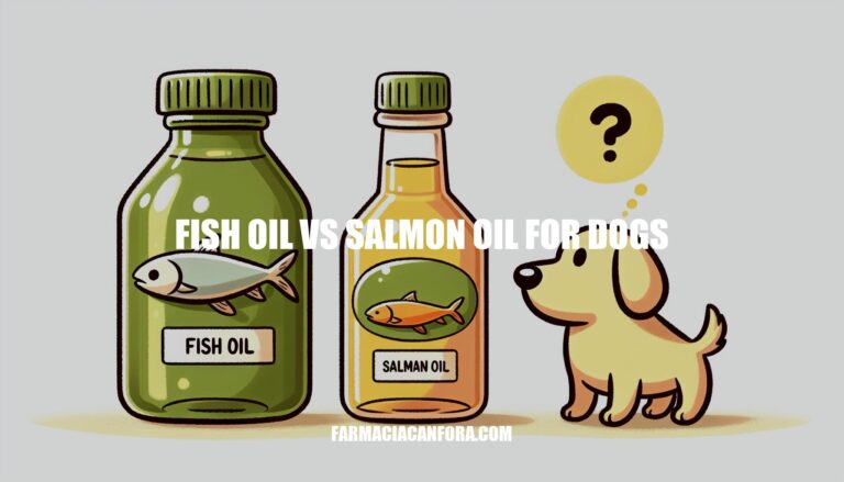 Fish Oil vs Salmon Oil for Dogs: A Comparison