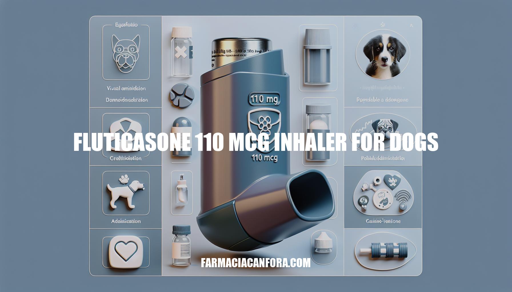 Fluticasone 110 mcg Inhaler for Dogs: A Comprehensive Guide