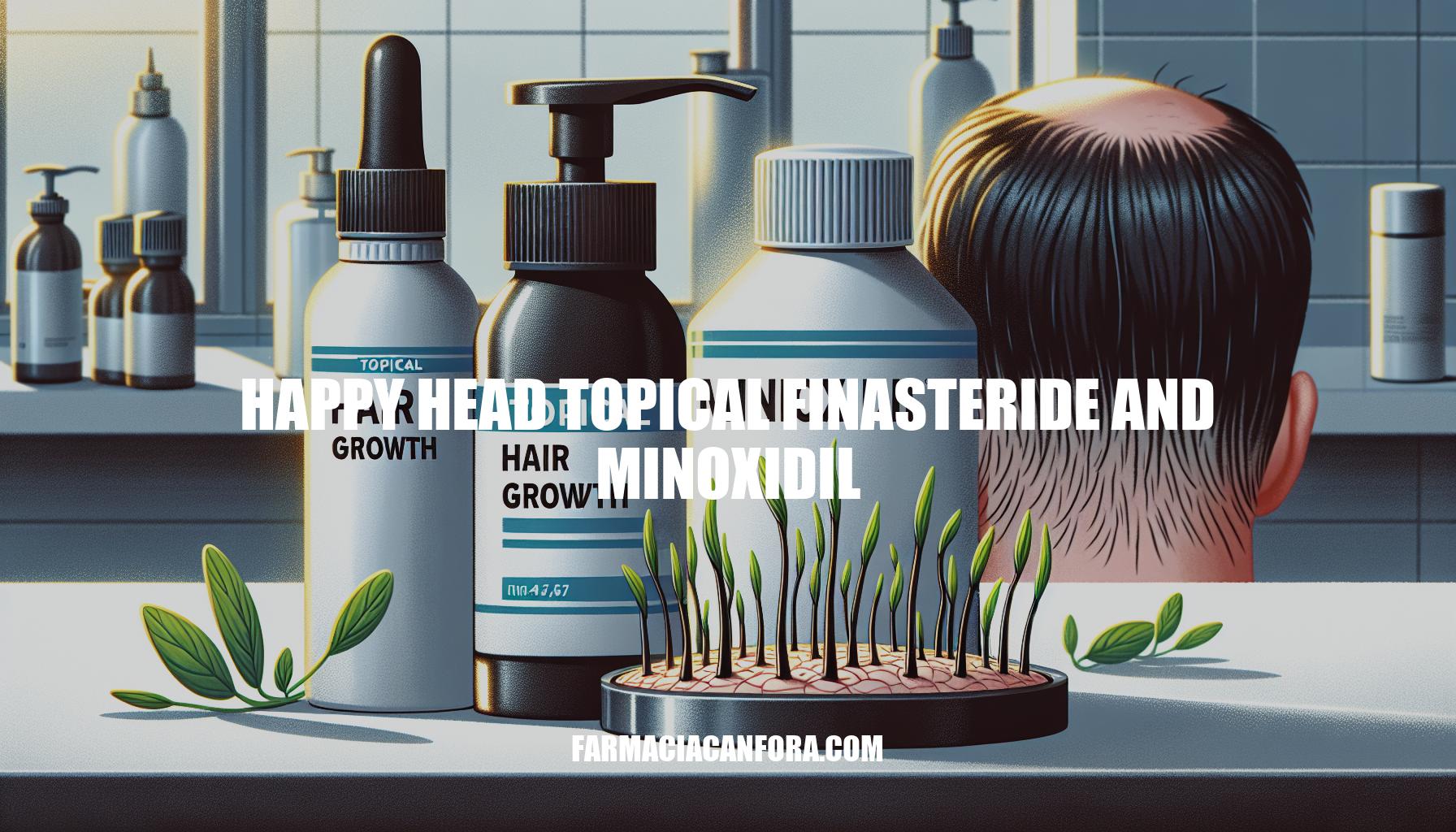 Happy Head Topical Finasteride and Minoxidil: Hair Growth Solutions