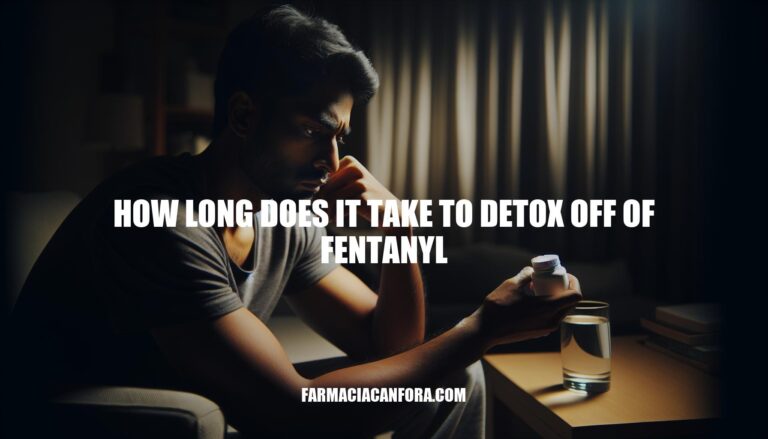 How Long Does it Take to Detox Off of Fentanyl: A Comprehensive Guide