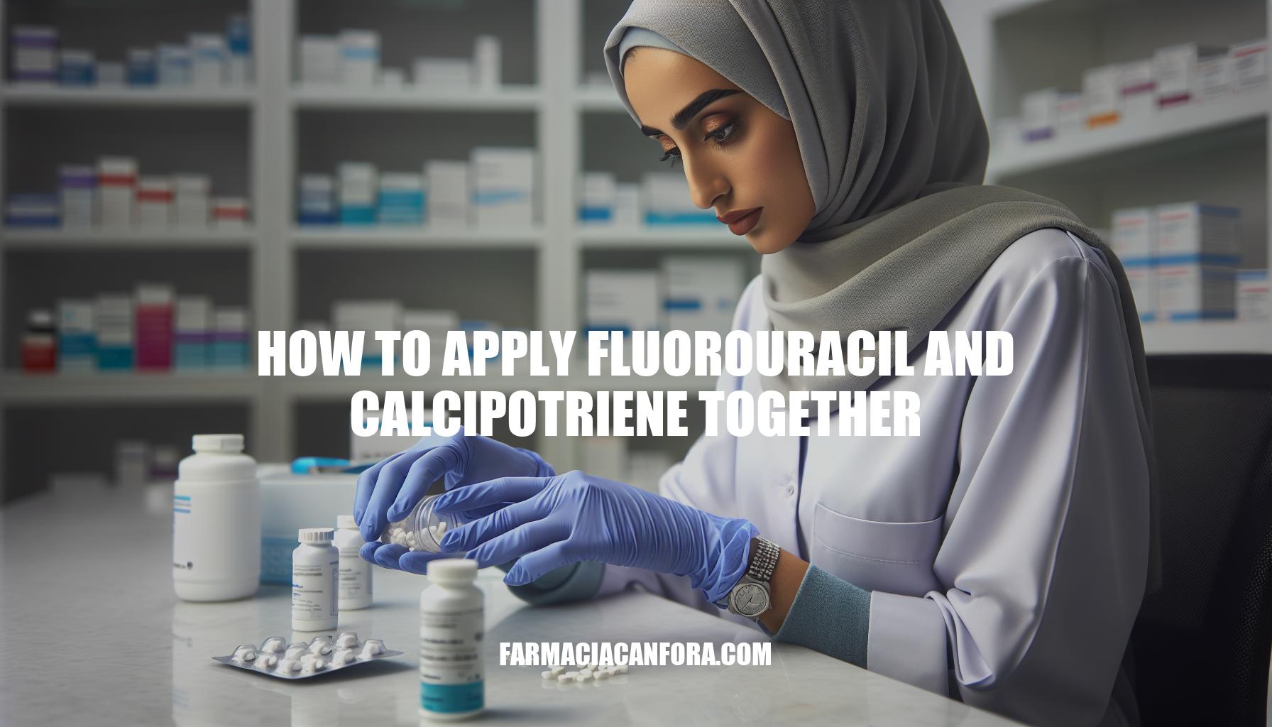 How to Apply Fluorouracil and Calcipotriene Together