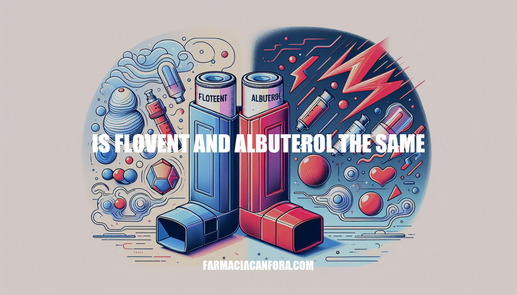 Is Flovent and Albuterol the Same: Understanding the Difference