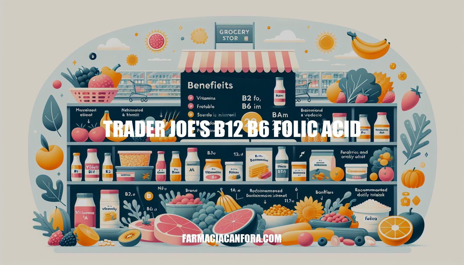 Trader Joe's B12 B6 Folic Acid Guide