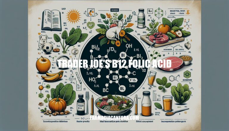 Trader Joe's B12 Folic Acid Guide