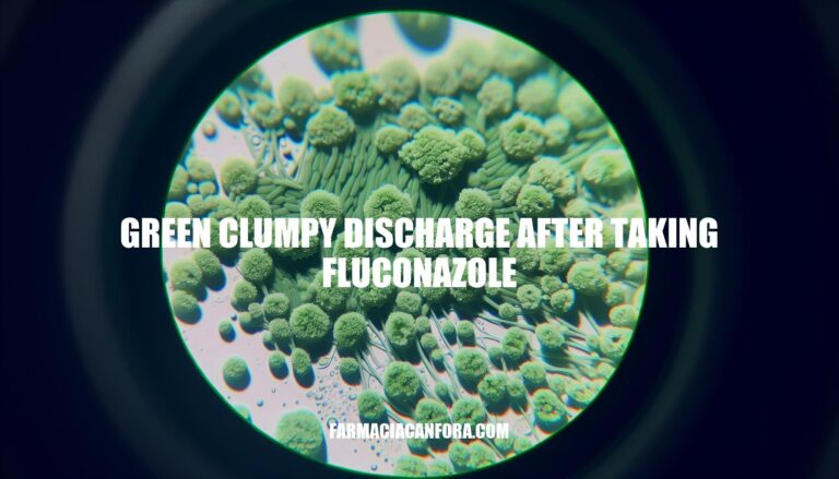 Understanding Green Clumpy Discharge After Taking Fluconazole