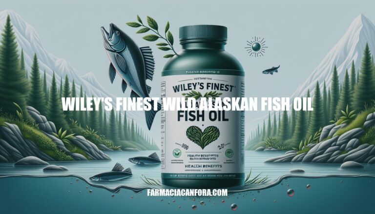 Wiley's Finest Wild Alaskan Fish Oil: Health Benefits and Sustainability