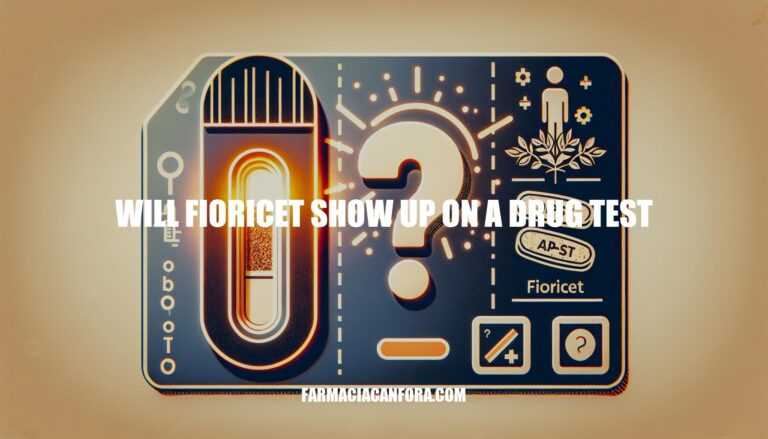 Will Fioricet Show Up on a Drug Test: What You Need to Know