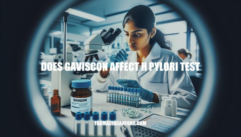Does Gaviscon Affect H. pylori Test: Understanding the Interaction