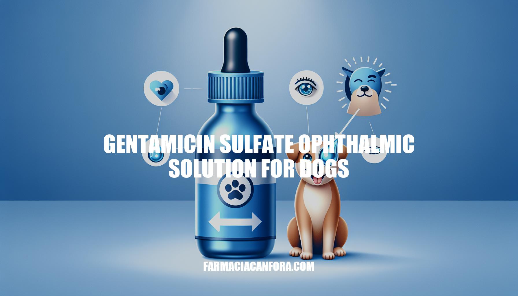 Gentamicin Sulfate Ophthalmic Solution for Dogs: Benefits and Usage