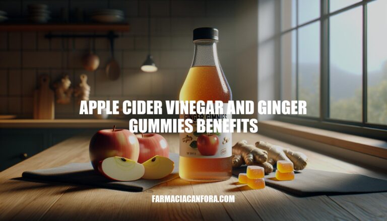 The Benefits of Apple Cider Vinegar and Ginger Gummies