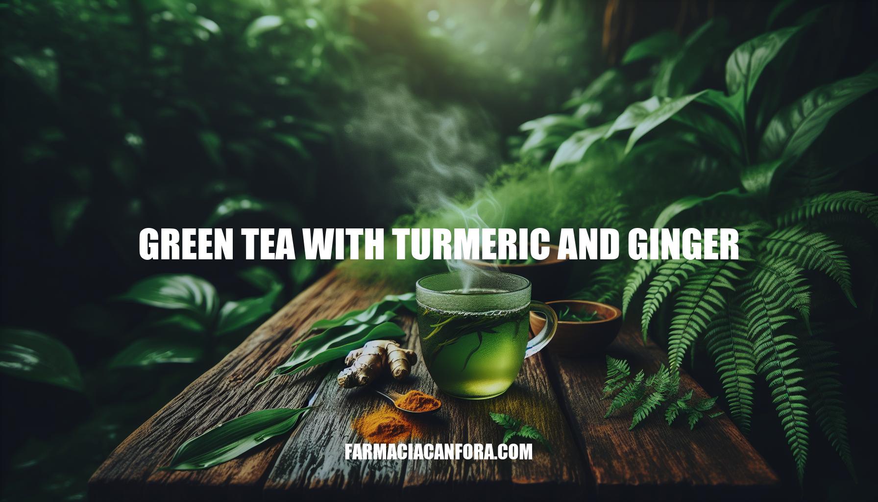 Unlocking the Benefits of Green Tea with Turmeric and Ginger