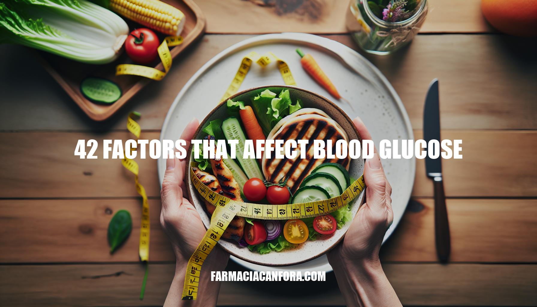 42 Factors That Affect Blood Glucose: Understanding the Key Influences