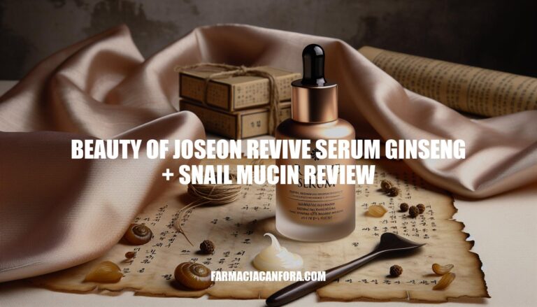 Beauty of Joseon Revive Serum Ginseng + Snail Mucin Review
