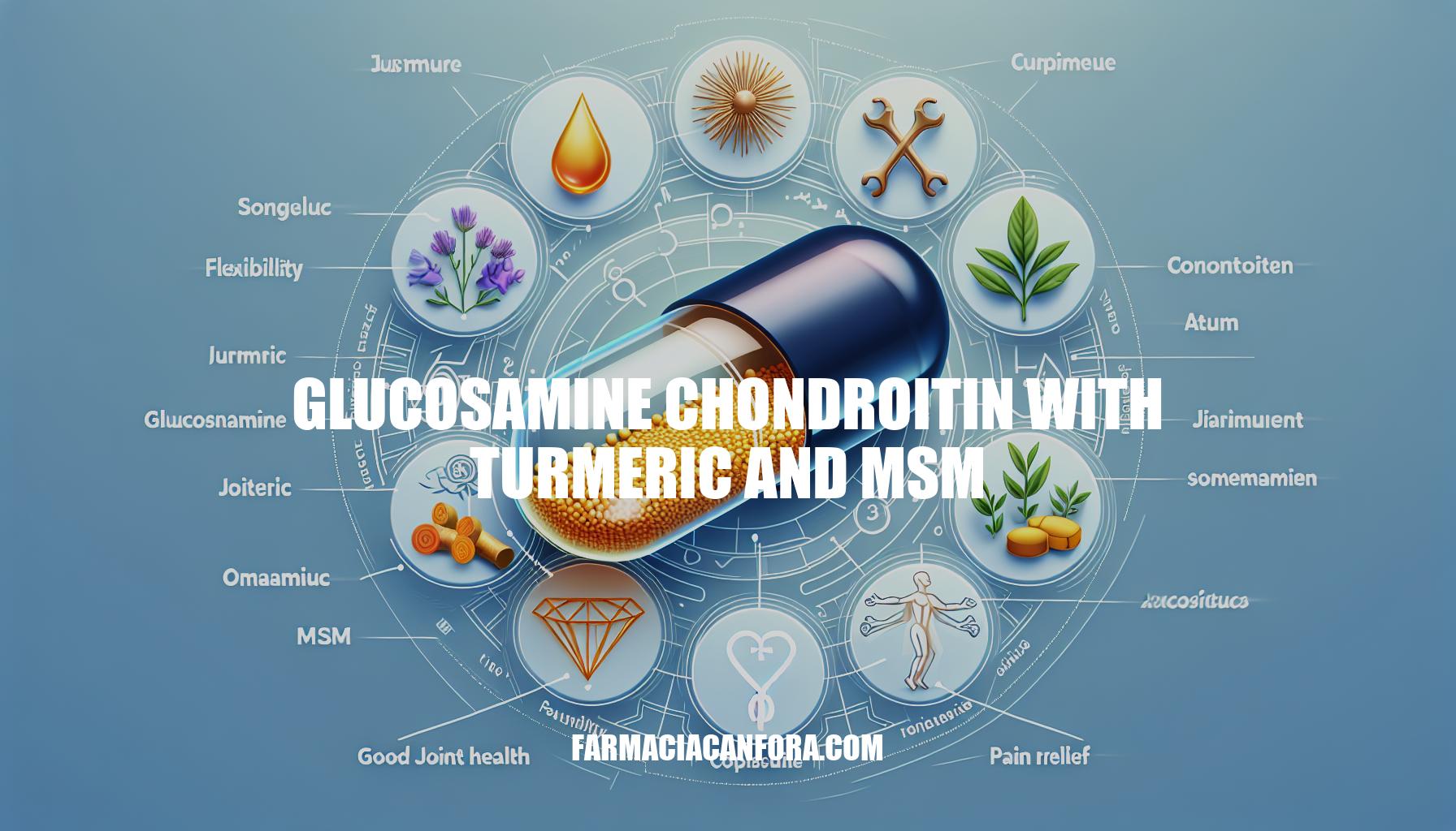 Benefits of Glucosamine Chondroitin with Turmeric and MSM