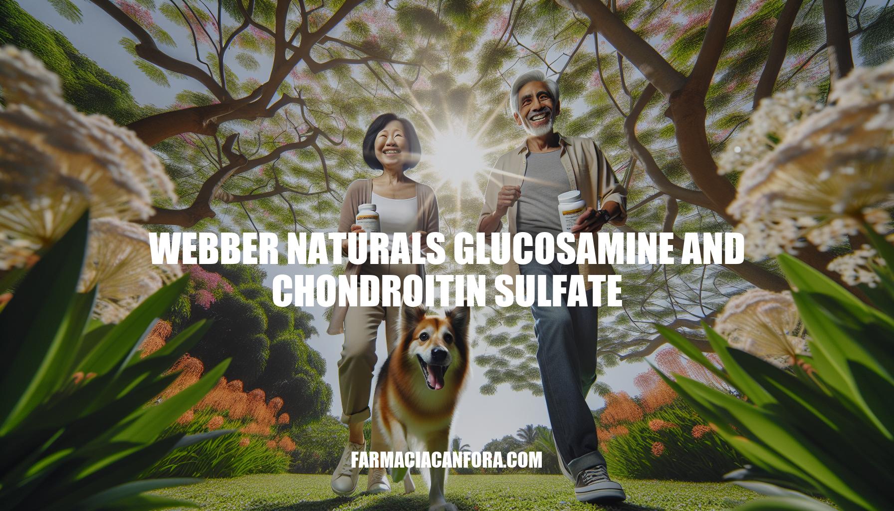 Benefits of Webber Naturals Glucosamine and Chondroitin Sulfate